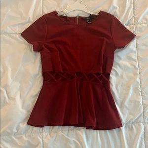 Peplum top